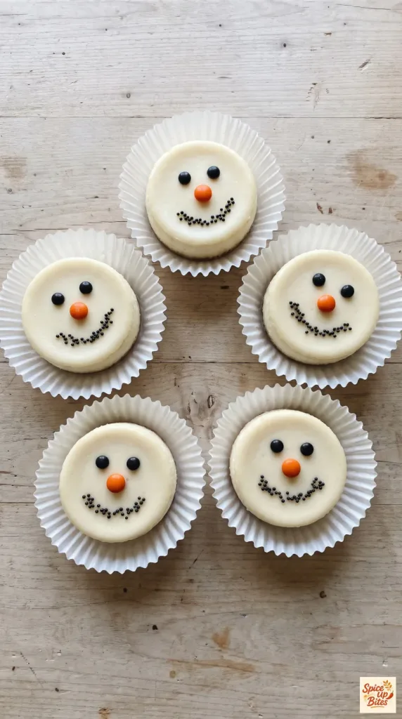 Why this Snowman Cheesecake works