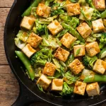 Stir-Fried Tofu with Peanut Sauce