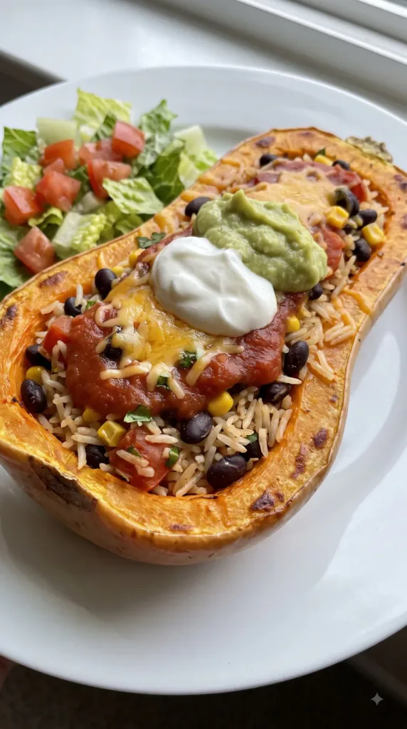 Why this Stuffed Butternut Squash Recipe works